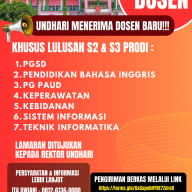 Lowongan Pekerjaan Dosen Undhari 2024/2025
