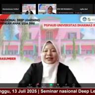 Dosen PGPAUD UNDHARI Dipercaya sebagai Narasumber Seminar Nasional